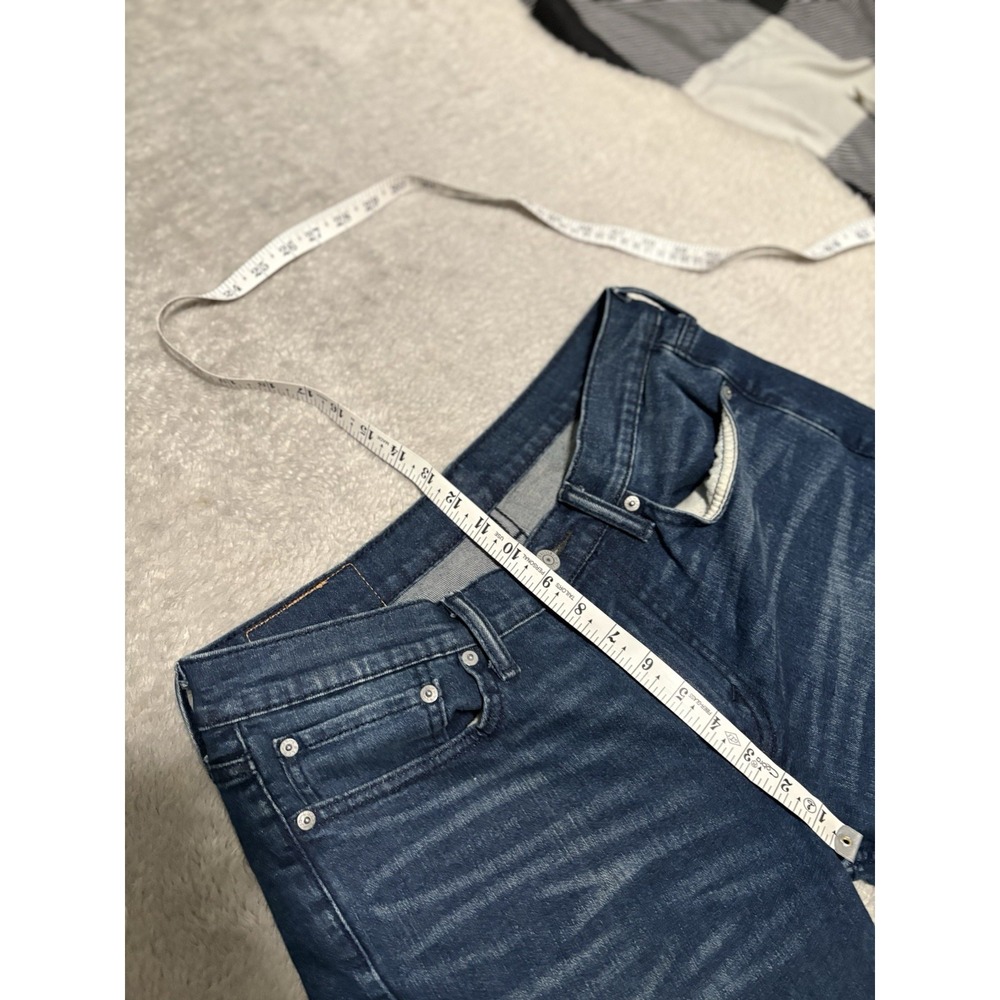 Levi's 514 Mens Size 32x34 Slim Straight Denim Blue Jeans Pants Stretch Pockets - Picture 5 of 9